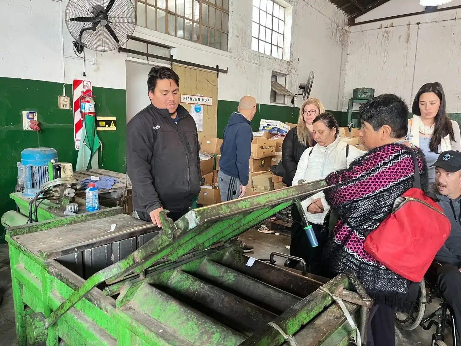 Recorrieron las instalaciones para conocer las importantes tareas que allí se desarrollan