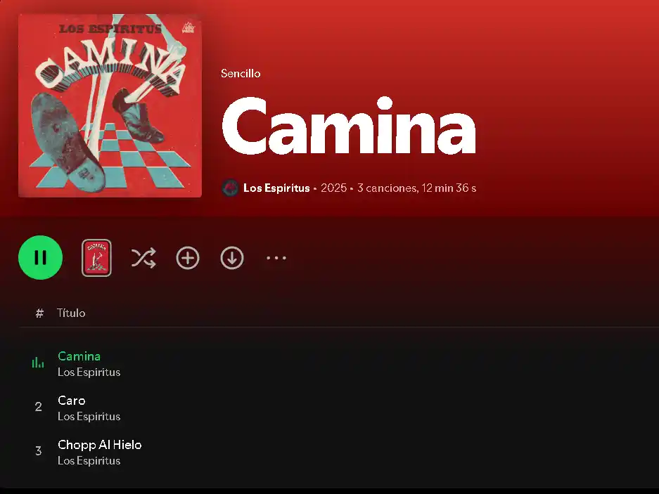 EP CAMINA LOS ESPIRITUS