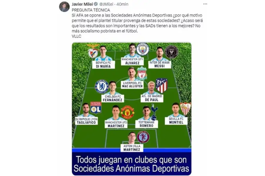 x Javier Milei