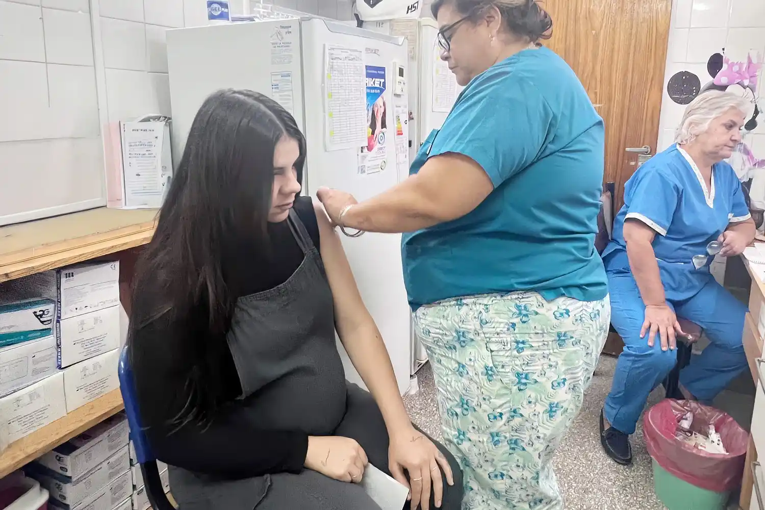 1.500 embarazadas ya se vacunaron para proteger a sus bebés