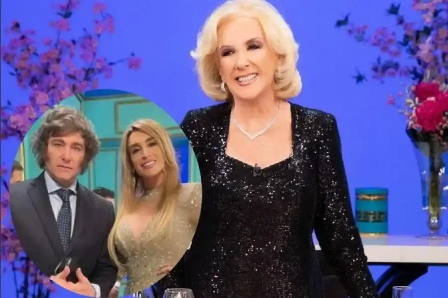Javier Milei y Fátima Florez, los primeros invitados de Mirtha Legrand en su vuelta a la televisión
