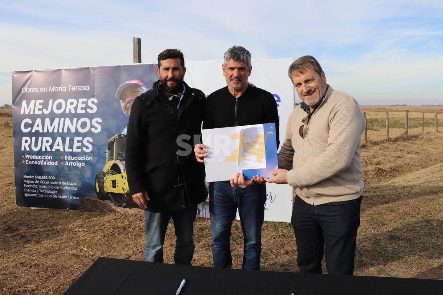 La Provincia avanza con el programa Caminos de la Ruralidad en el departamento General López