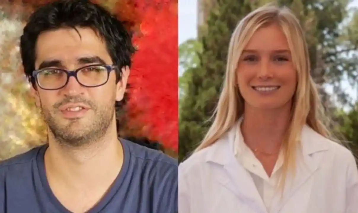 Hernán Boveri y Delfina Lanusse.