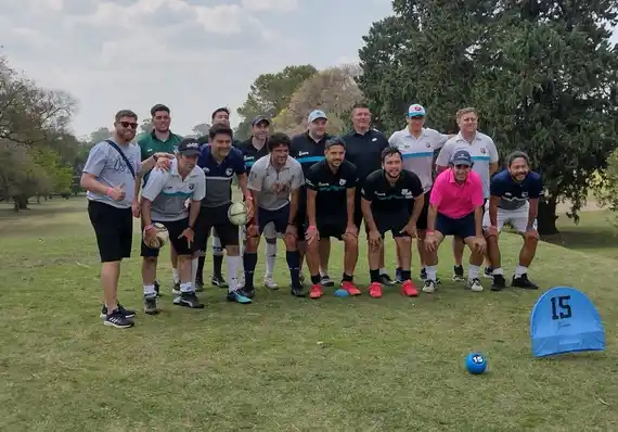 El footgolf tandilense pisó fuerte en Paraná