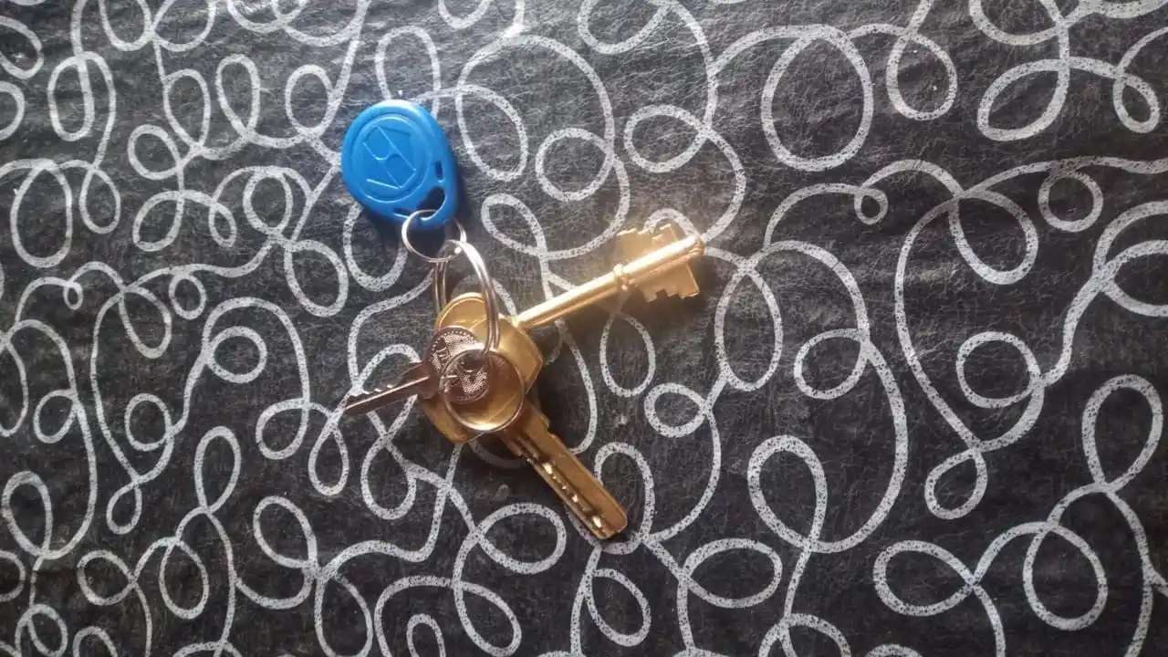 Llaves encontradas en calle Salta
