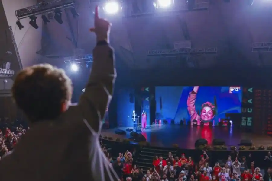 La ex presidenta de Brasil Dilma Rousseff