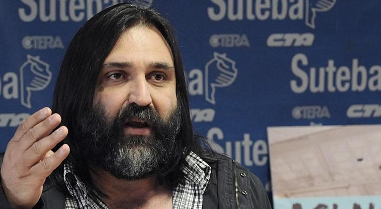 Baradel, tras la detención del gasista en Moreno: "Se cortó el hilo por lo más fino"