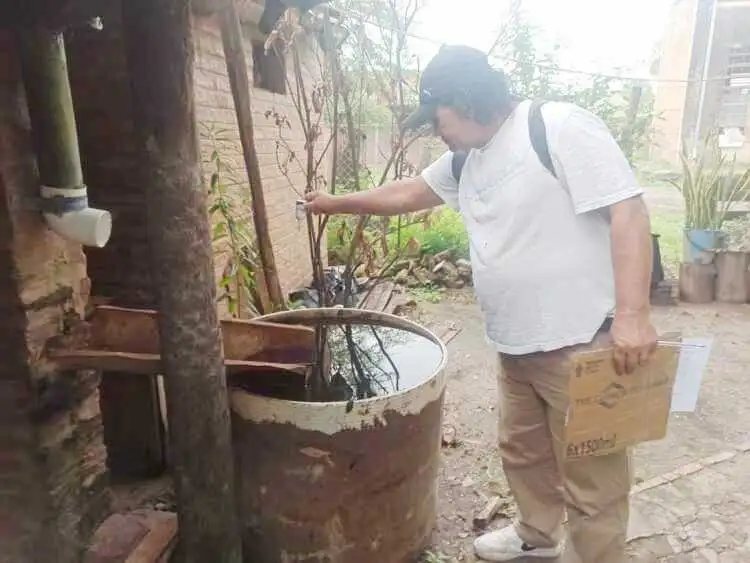 Dengue: preocupa la cantidad de recipientes
positivos detectados por brigadas sanitarias