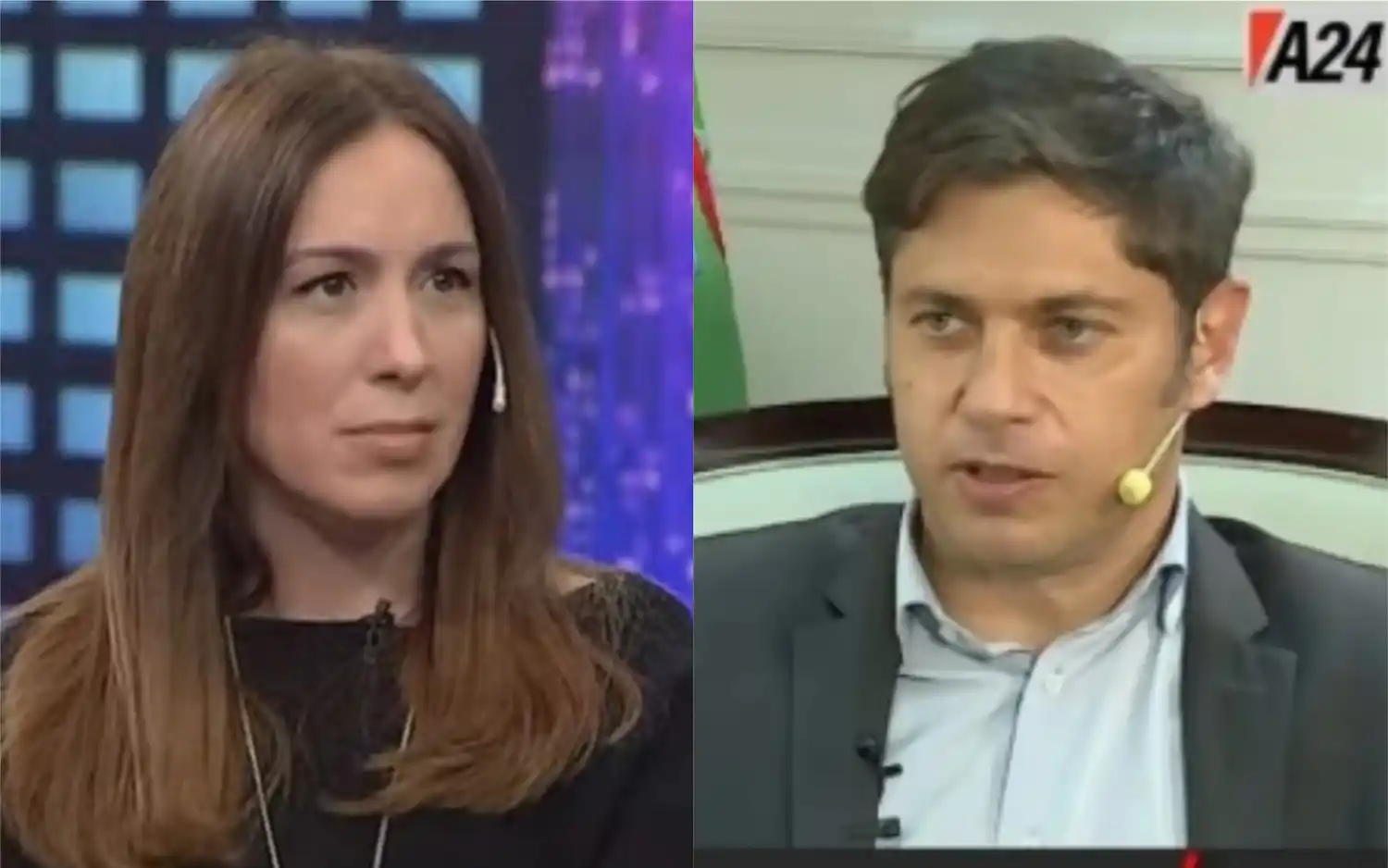 El Superclásico del domingo: Kicillof y Vidal calentaron las pantallas en el mismo horario pero en distinto canal