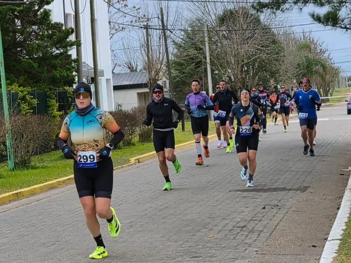 Pueblo Belgrano fue escenario de una carrera de duatlón