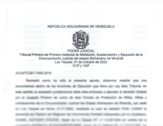 Según la familia Otayek esta sería la sentencia en contra de Patricia Schwarzgruber. Foto Instagram