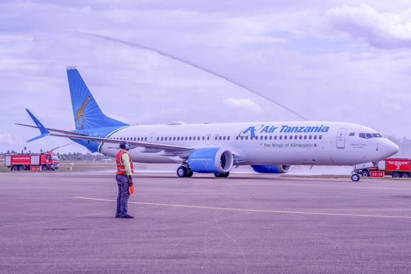 Air Tanzania recibió el primer Boeing 737 MAX 9 de África