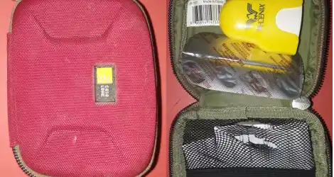 Bolsito encontrado en bajada de Chaves