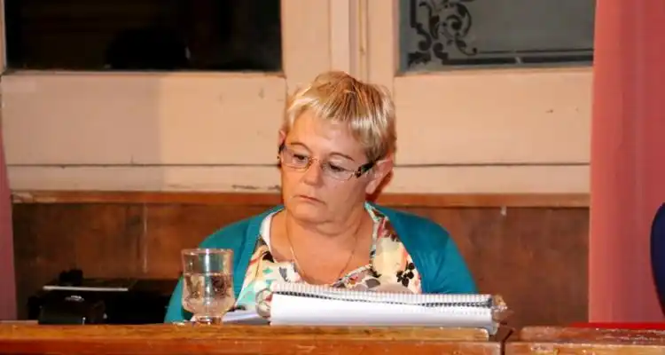 Mónica Otero preside la sesión del Concejo Deliberante de este jueves