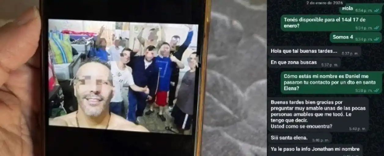 Habló el ex interno de Devoto cuya imagen fue usada en una estafa en Santa Clara: “Daña mi reputación”