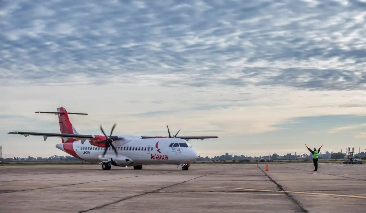 Avianca inauguró los vuelos a Reconquista