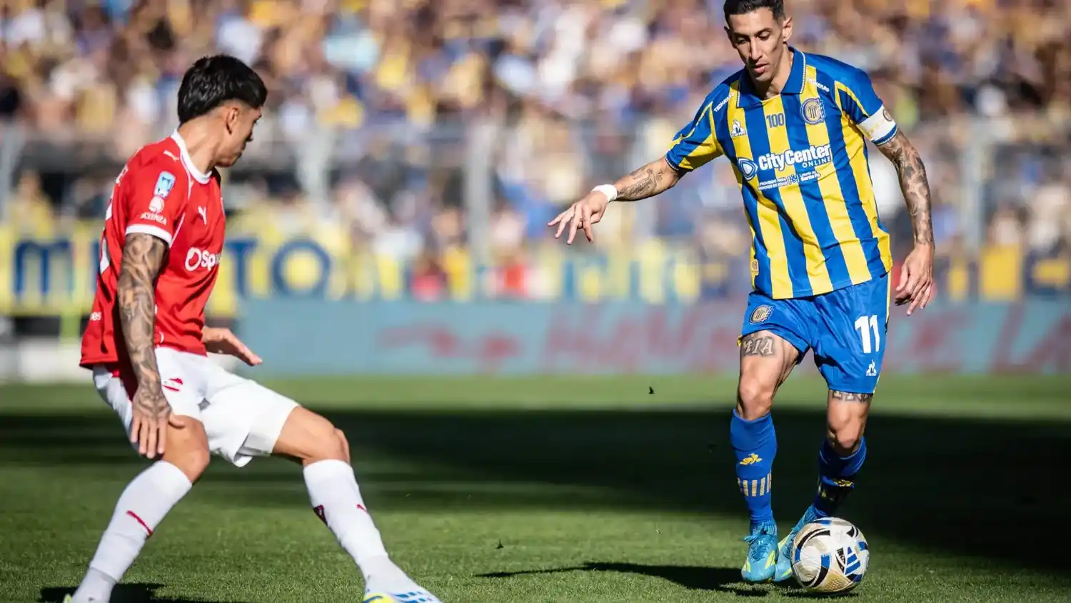 Di María volvió a guiar a Central.