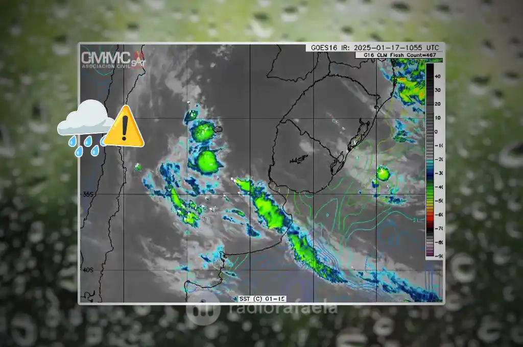 Comienzan a generarse algunas tormentas en la provincia de Santa Fe, ¿llegará el esperado alivio?