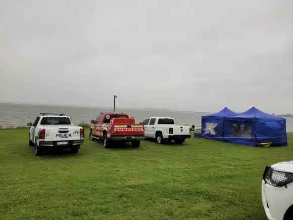Trenque Lauquen: intensa búsqueda de un pescador que desapareció en la laguna Cuero de Zorro