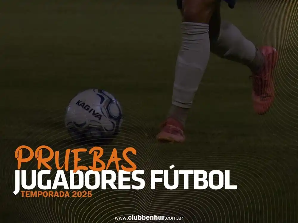 Prueba de jugadores en Sp.Ben Hur. Foto: X de BH