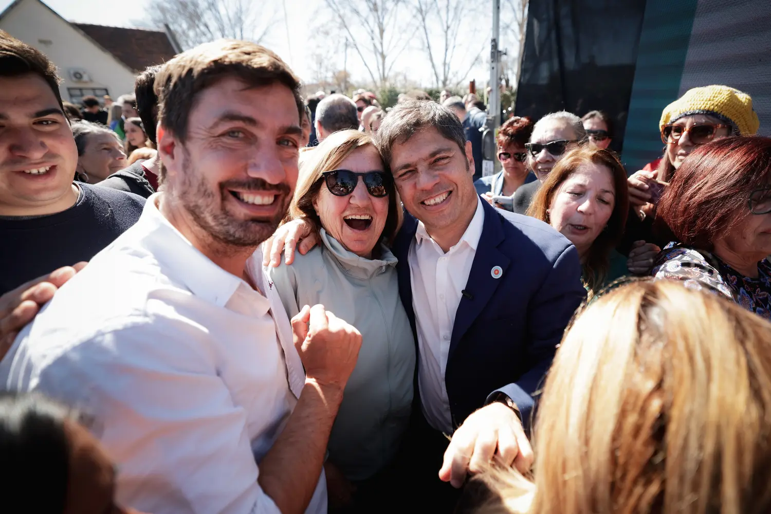 El gobernador compartió un encuentro con adultos mayores y el intendente de Mercedes