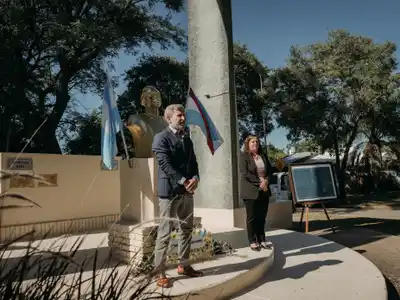 El gobernador Frigerio participó del acto por el 137º Aniversario de General Ramírez