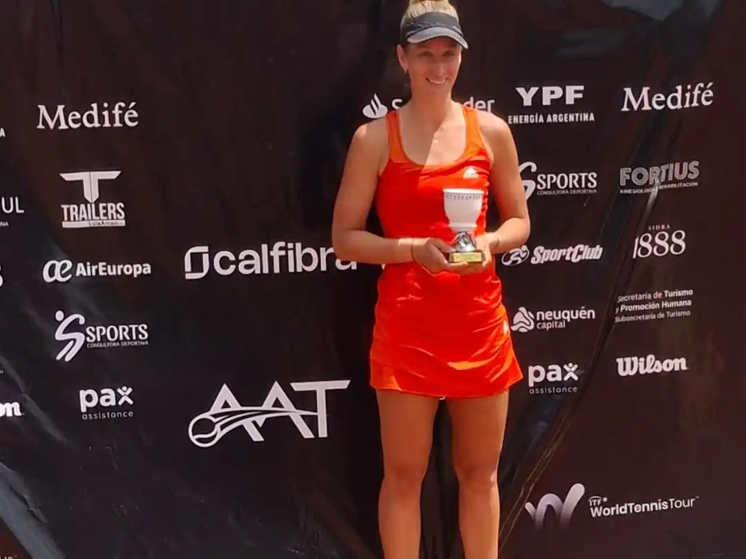 Vito Bosio volvió a quedarse con un título tras los W15 de Trelew en mayo de este año. Es el segundo del año.