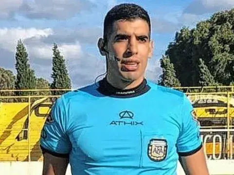 Joaquín Gil arbitrará el sábado a las 18 en el Monumental, a la Crema ante Gimnasia y Tiro de Salta,.