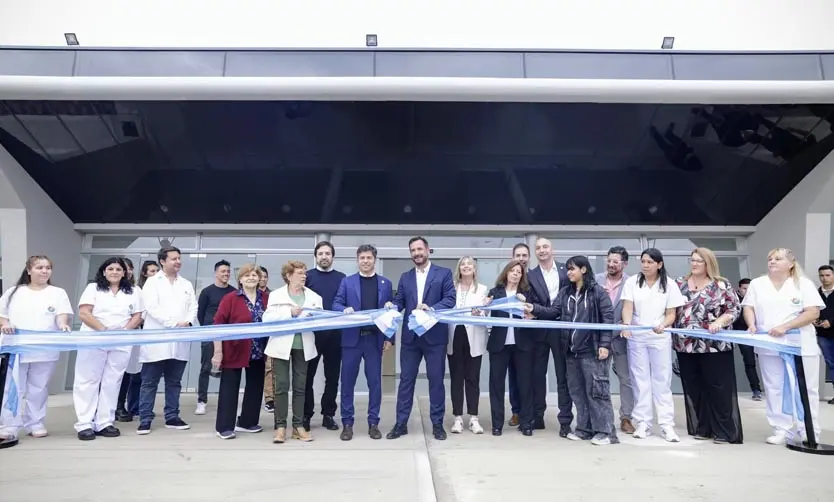 Kicillof inauguró una Unidad de Diagnóstico Precoz en Escobar
