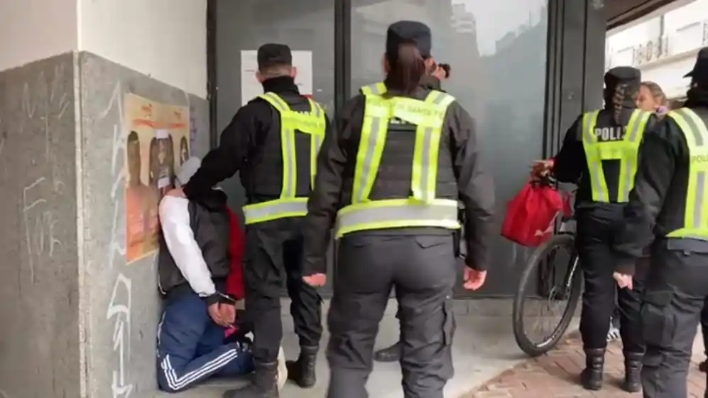 Nuevo arresto ciudadano en pleno centro de Rosario