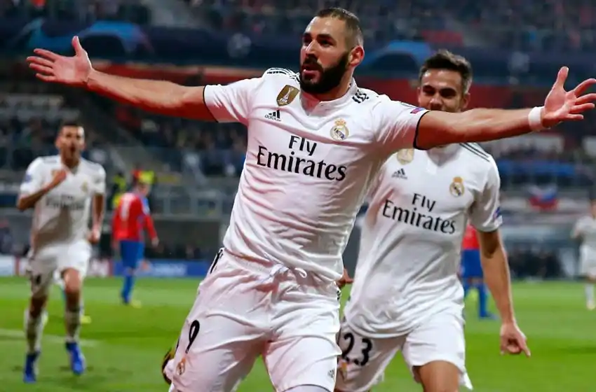 Real Madrid goleó en República Checa y tiene un pie en octavos