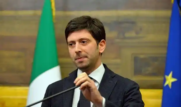 Roberto Speranza, ministro de Salud de Italia.
