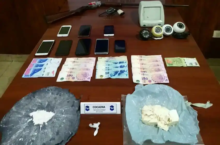 Desbarataron un búnker de cocaína en el barrio Lomas del Golf