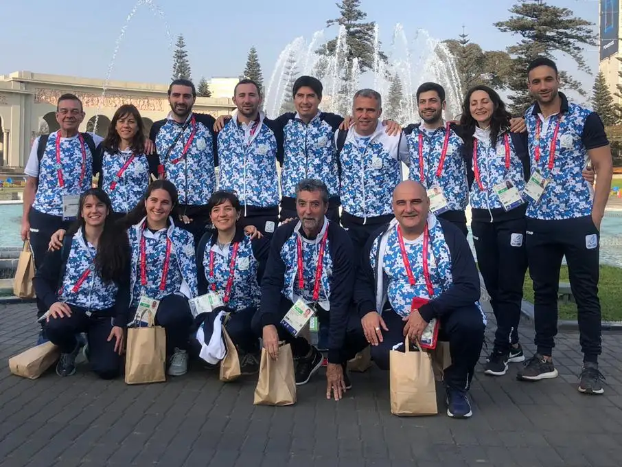 María Símaro, kinesióloga olímpica