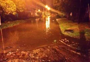 Otra vez las intensas lluvias azotaron a San Pedro: Hay familias evacuadas