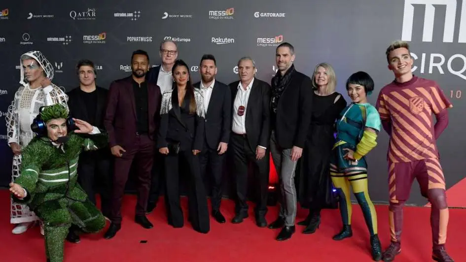 El Cirque du Soleil estrenó «Messi10»