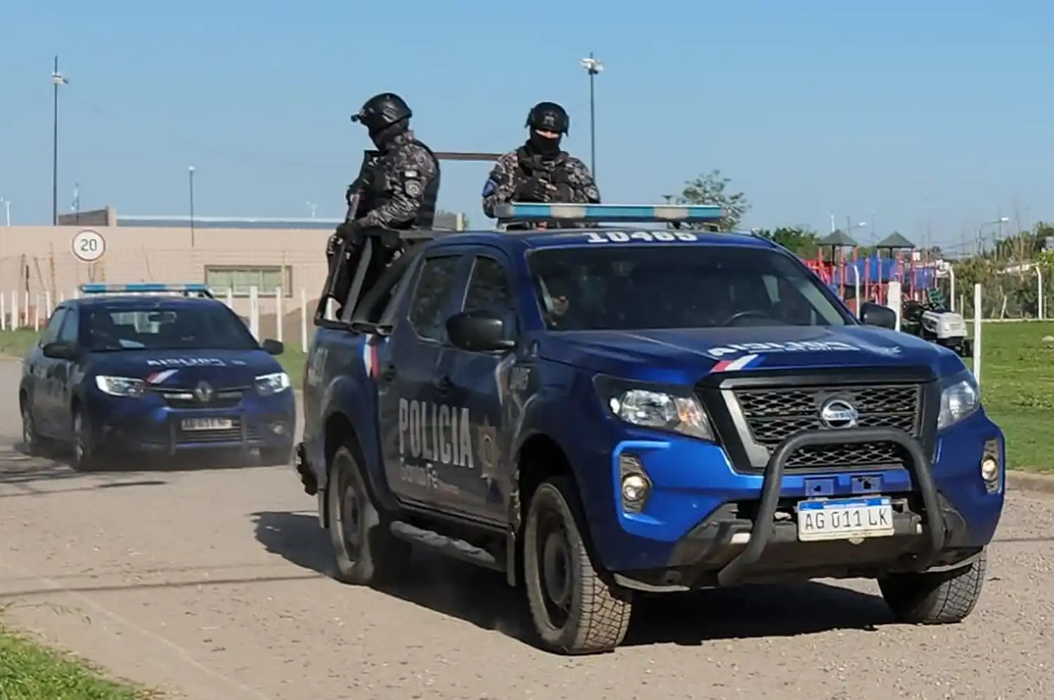 Foto de archivo | Intervención policial en barrio Zazpe