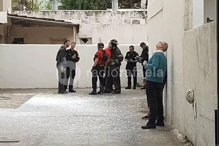 Los vecinos, sorprendidos y alarmados por lo que pudo ser una tragedia