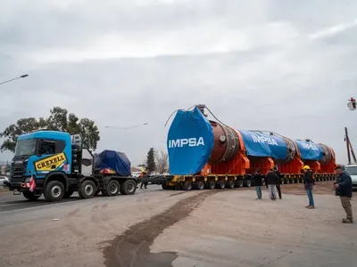 Retomó su camino el reactor gigante de Impsa