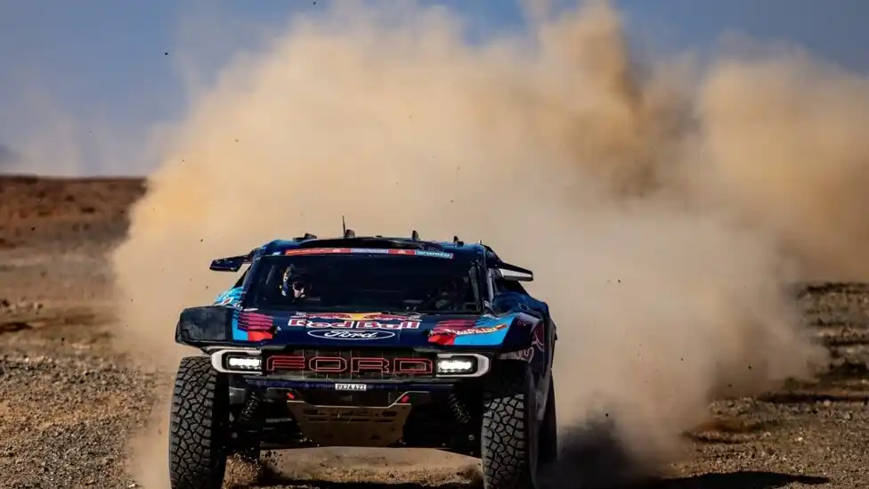 Los Ford Raptor dominaron en autos. (Foto de Marcelo Maragni -Red Bull Content Pooll-).