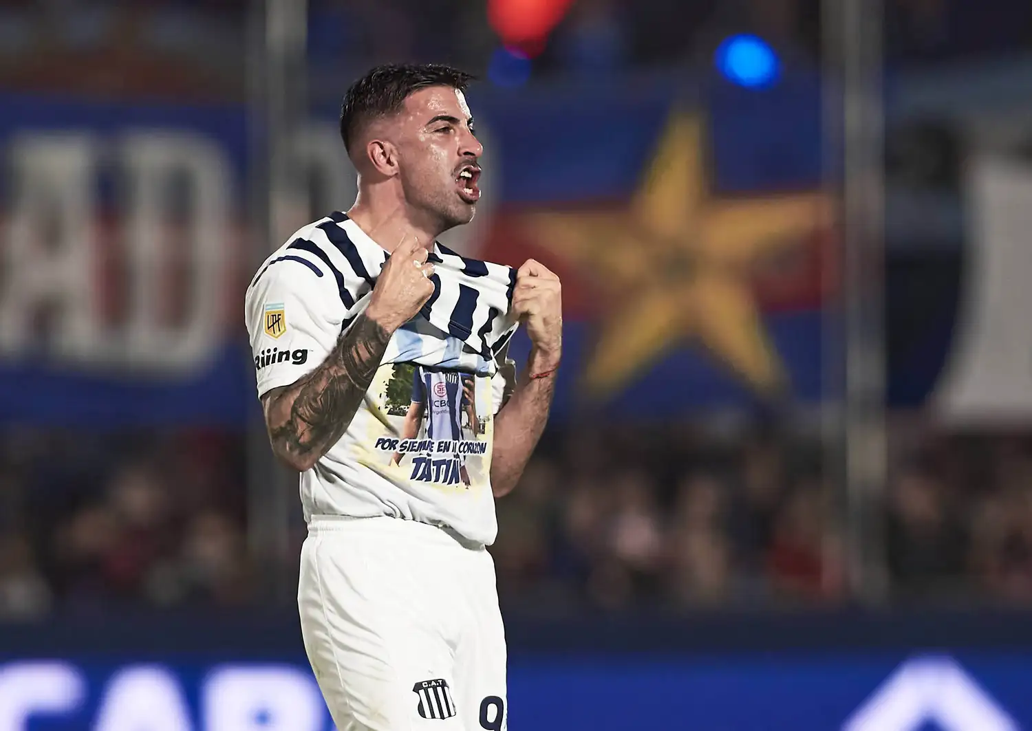 Santos abrió la cuenta para Talleres.