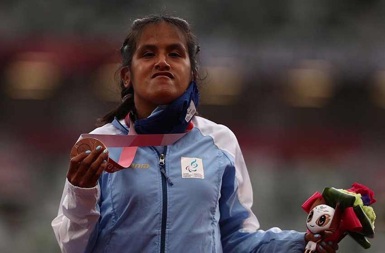 Histórico: Yanina Martínez consiguió la medalla de bronce en los Juegos Paralímpicos