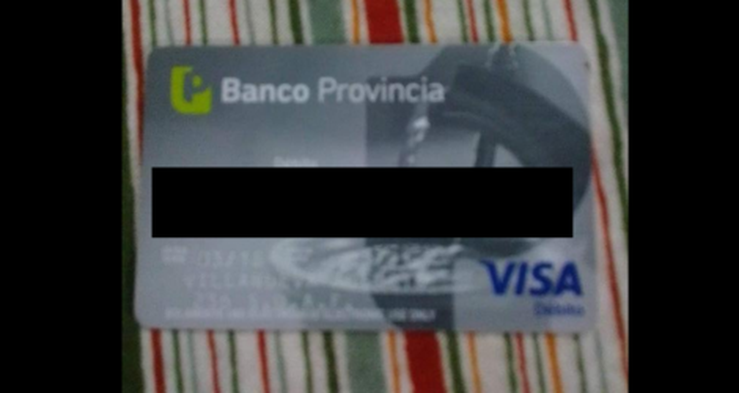 Tarjeta encontrada