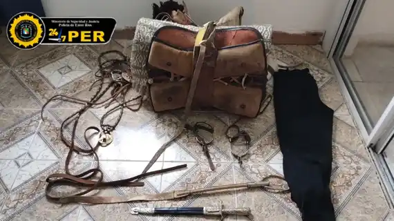 Policiales: se recuperan elementos secuestrados