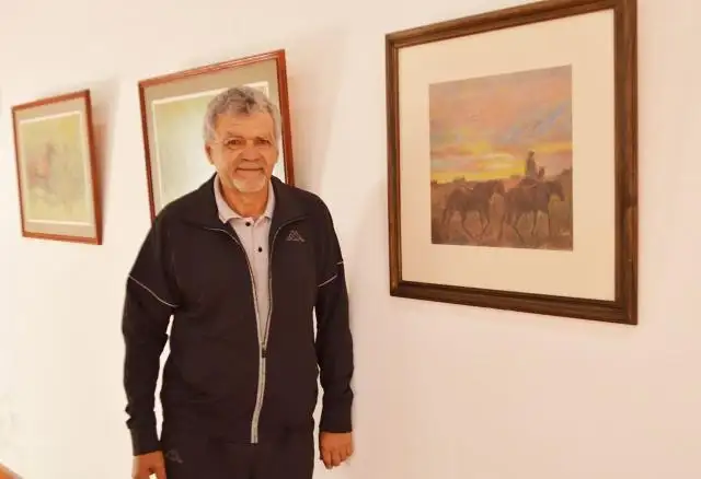 Se inaugura la 10º Exposición de Dibujos y Pinturas en la Rural