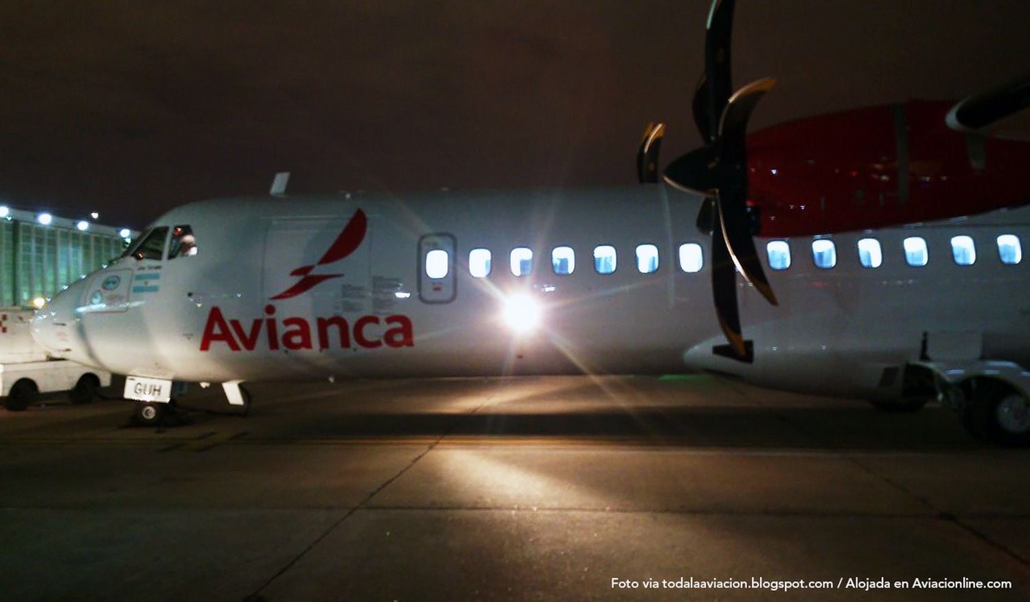 Arribó a la Argentina el segundo ATR 72-600 de Avianca Argentina, LV-GUH