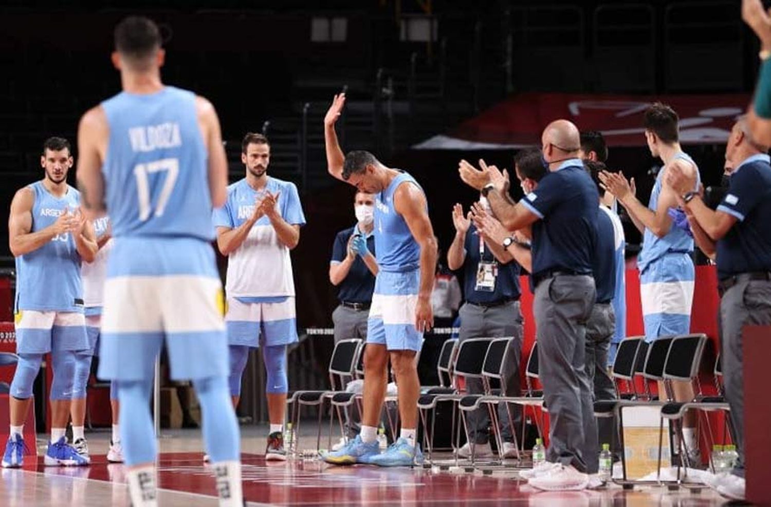 Adiós a una leyenda: la emotiva despedida a Luis Scola en Tokio 2020