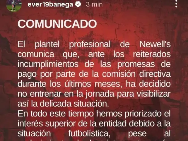 comunicado newell s