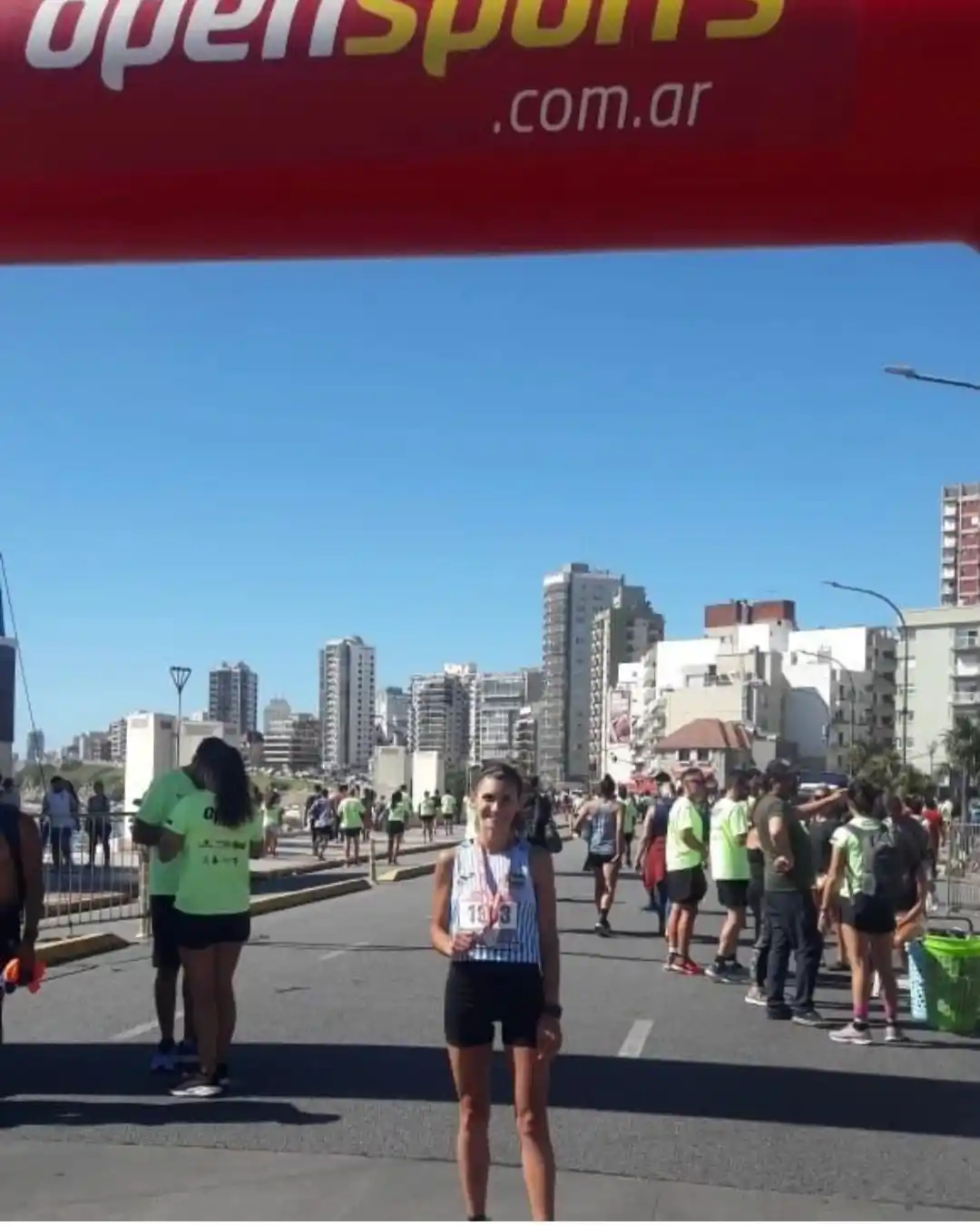 Yanina López fue cuarta en Mar del Plata