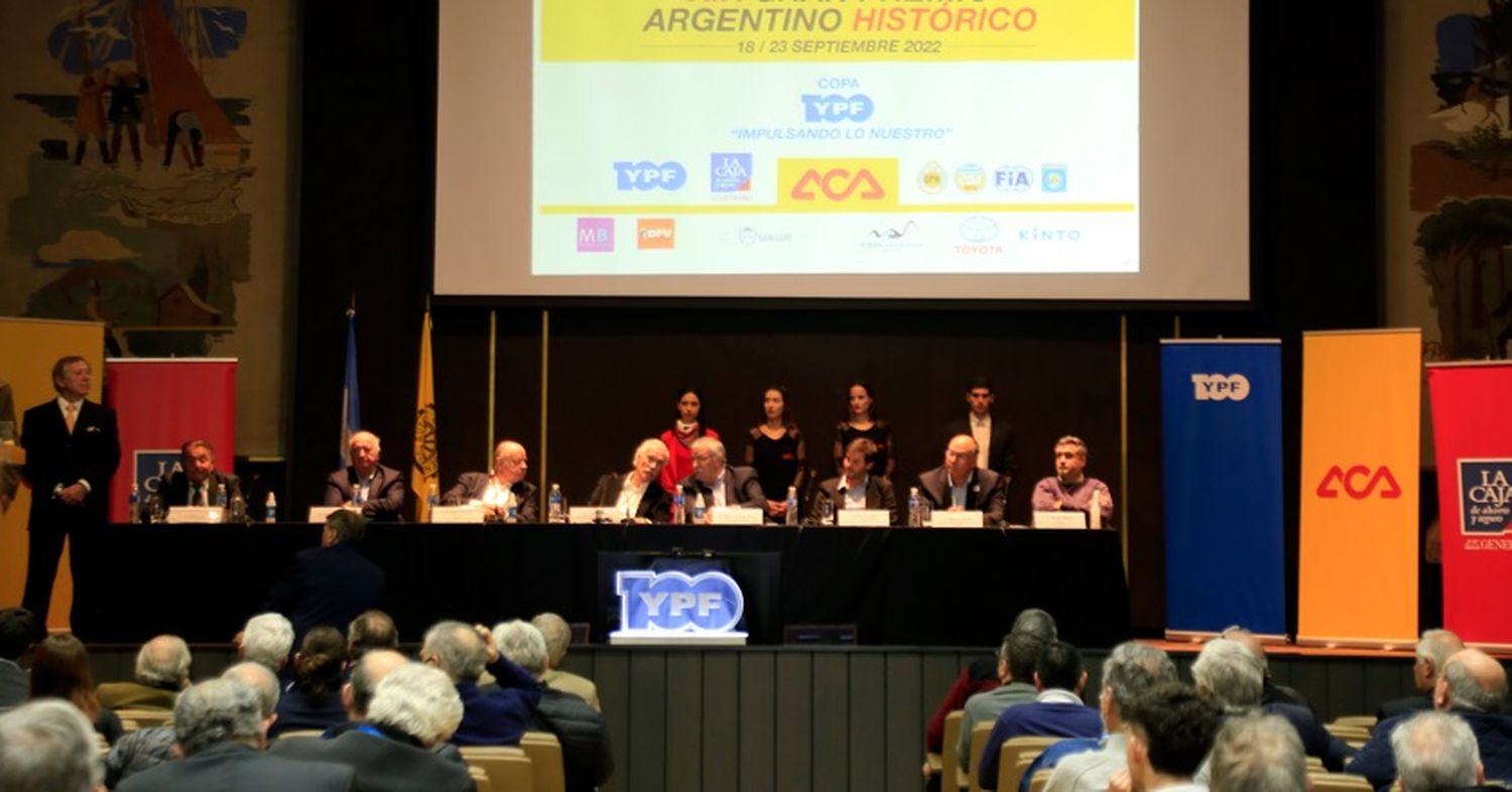 Presentaron el XIX Gran Premio Argentino Histórico